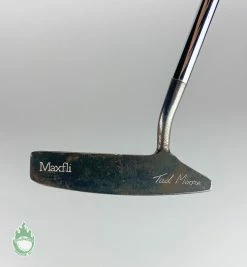 Rare Right Handed Maxfli Tad Moore TM-2 35″ Putter Steel Golf Club