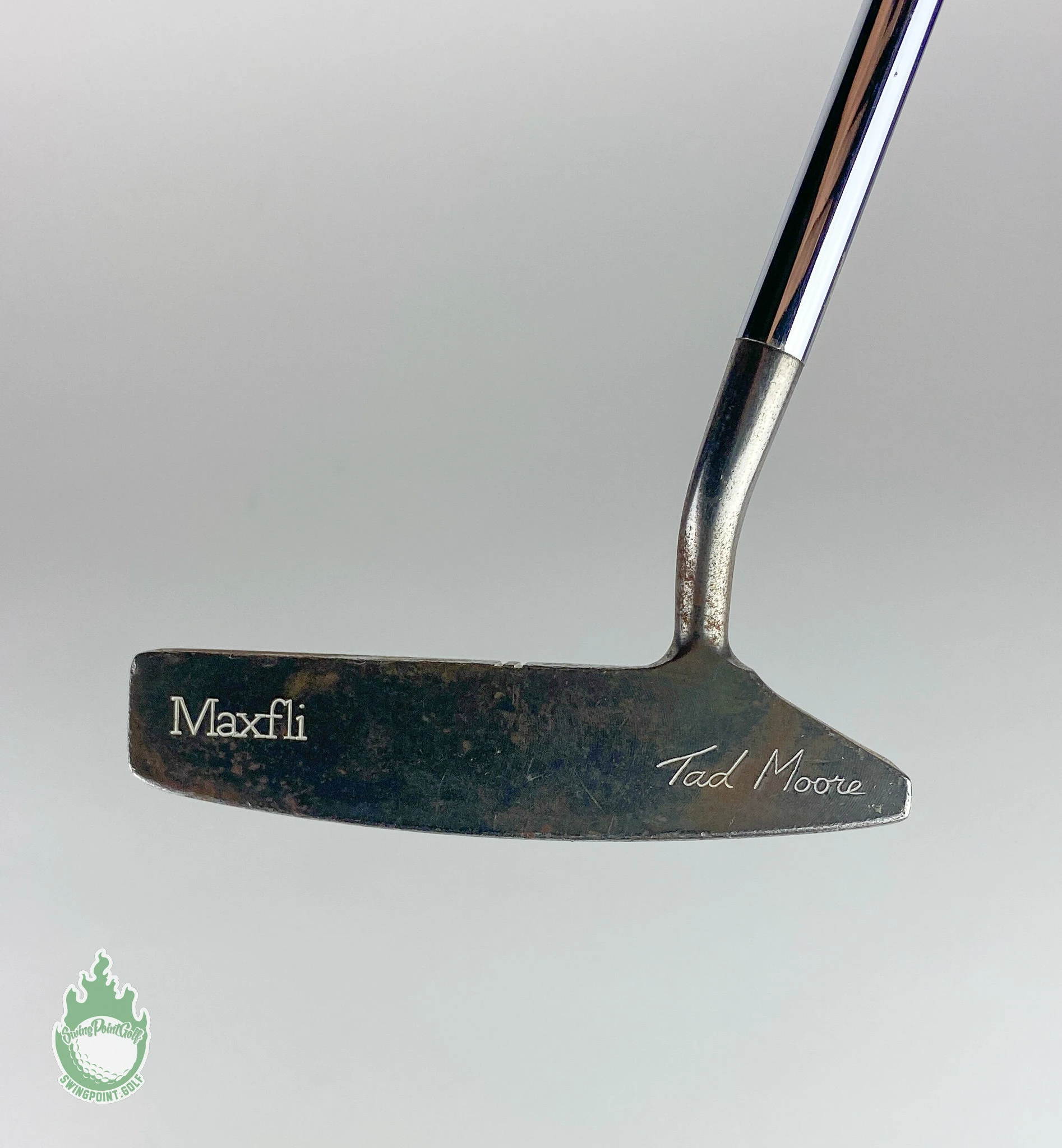 Rare Right Handed Maxfli Tad Moore TM-2 35″ Putter Steel Golf Club 1 Rare Right Handed Maxfli Tad Moore TM-2 35″ Putter Steel Golf Club