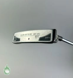 Used Right Handed Odyssey White Ice #1 35″ Putter Steel Golf Club Odyssey Grip
