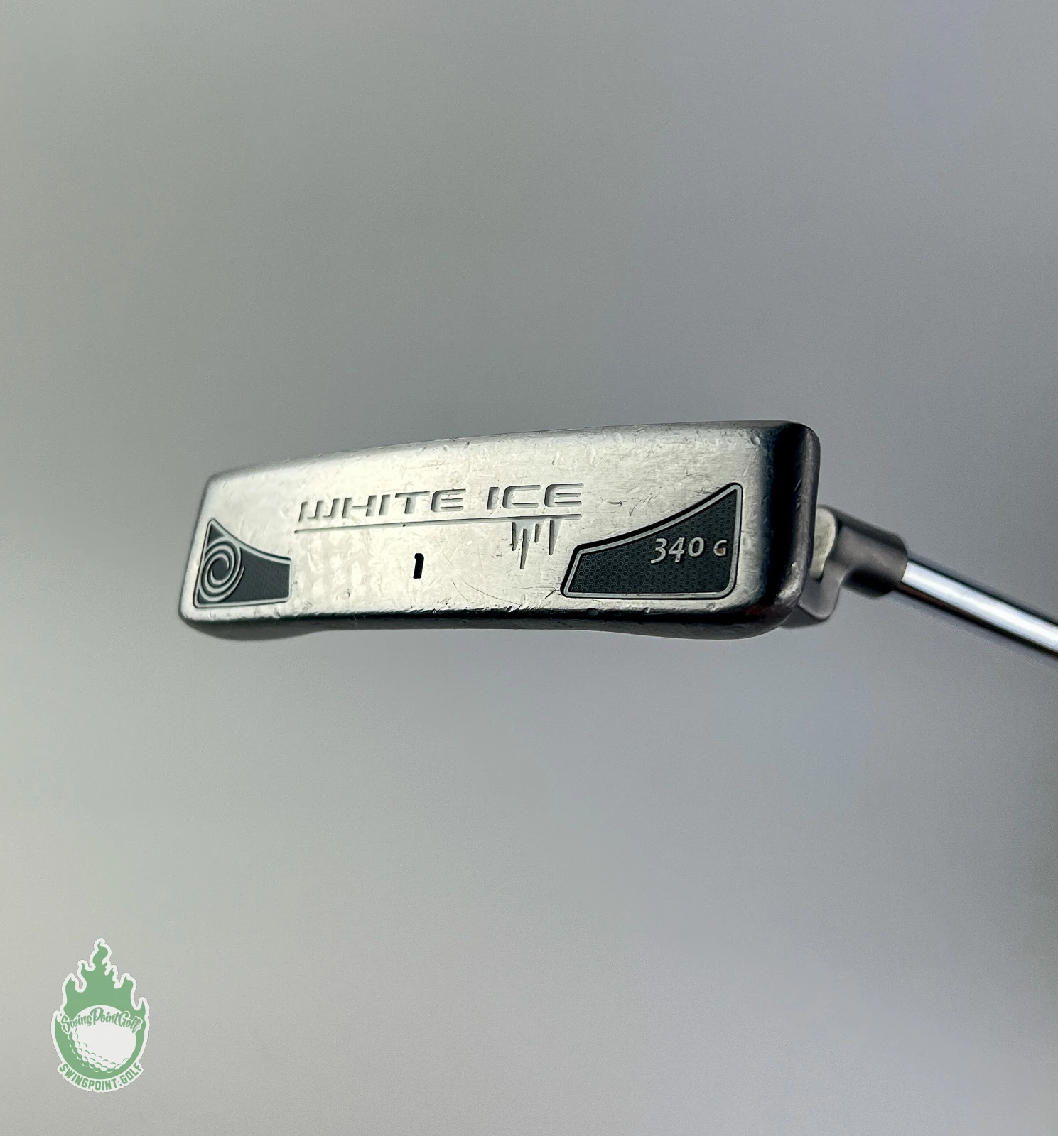 Used Right Handed Odyssey White Ice #1 35″ Putter Steel Golf Club Odyssey Grip 1 Used Right Handed Odyssey White Ice #1 35″ Putter Steel Golf Club Odyssey Grip