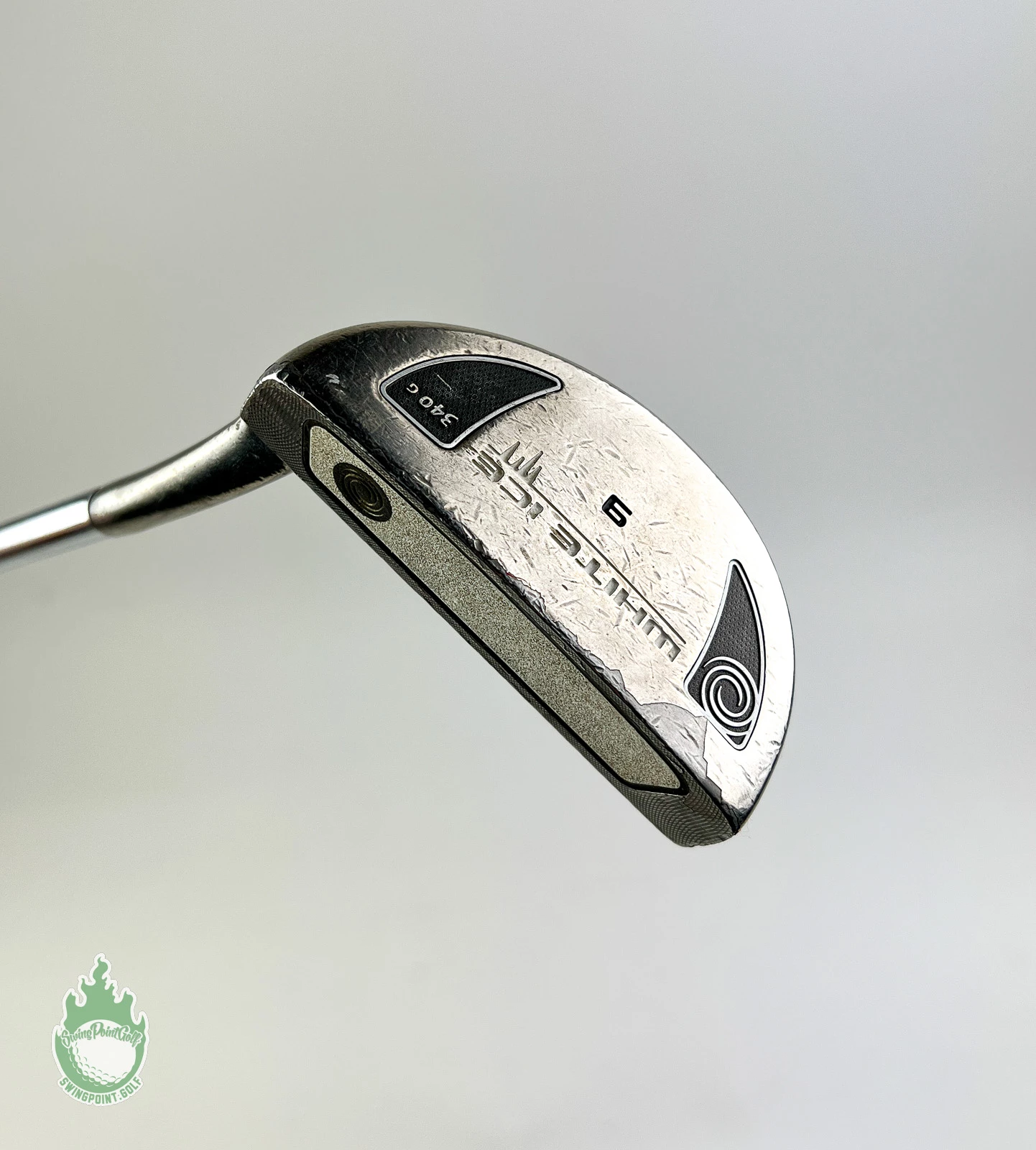 Used Right Handed Odyssey White Ice #9 35″ Putter Steel Golf Club W/ Headcover 4 Used Right Handed Odyssey White Ice #9 35″ Putter Steel Golf Club W/ Headcover - Image 4