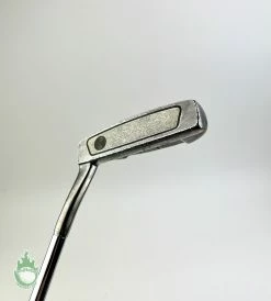 Used Right Handed Odyssey White Ice #9 35″ Putter Steel Golf Club W/ Headcover 16 Used Right Handed Odyssey White Ice #9 35″ Putter Steel Golf Club W/ Headcover -Gents Fairway Woods Sales Store IMG 6250
