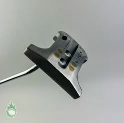 Used Right Handed Silver MG Master Grip 415CR Mallet Putter Pat Simmons W/HC -Gents Fairway Woods Sales Store IMG 6288