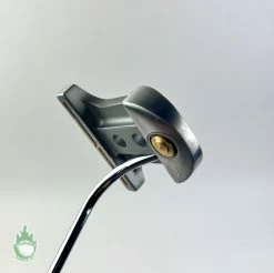 Used Right Handed Silver MG Master Grip 415CR Mallet Putter Pat Simmons W/HC -Gents Fairway Woods Sales Store IMG 6292