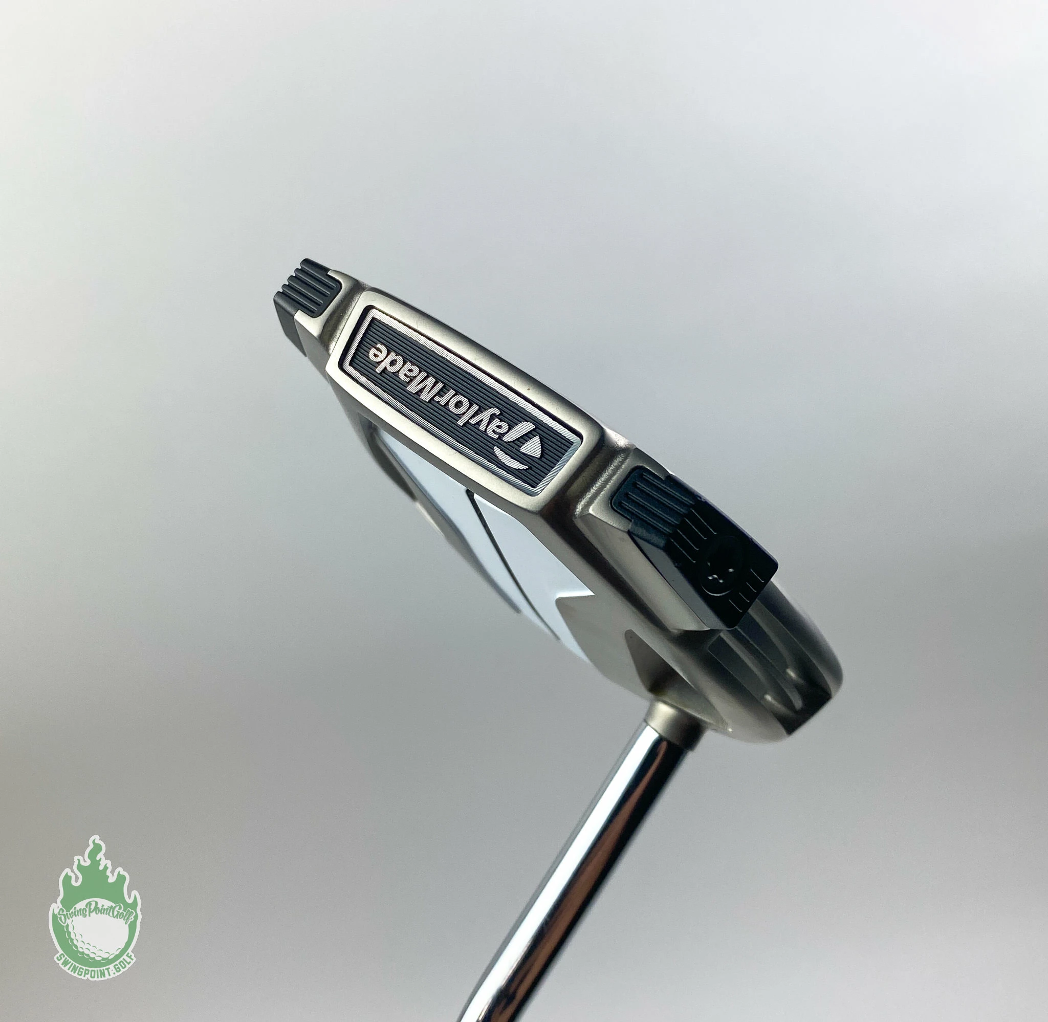 Used Right Handed TaylorMade Spider X Gray/White 35″ Putter Steel Golf Club 5 Used Right Handed TaylorMade Spider X Gray/White 35″ Putter Steel Golf Club - Image 5