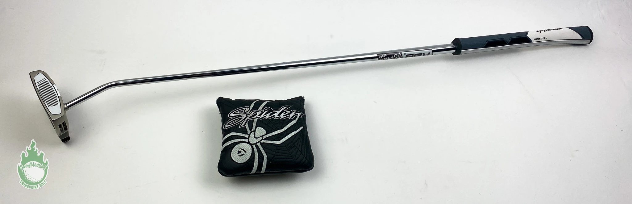 Used Right Handed TaylorMade Spider X Gray/White 35″ Putter Steel Golf Club 10 Used Right Handed TaylorMade Spider X Gray/White 35″ Putter Steel Golf Club - Image 10
