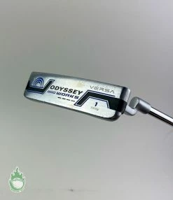 Used Right Handed Odyssey Works Versa 1 350g 34″ Putter Steel Golf Super Stroke
