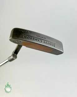 Custom Used RH Scotty Cameron TeI3 Teryllium Newport 35″ Putter Steel Golf Club -Gents Fairway Woods Sales Store IMG 6515