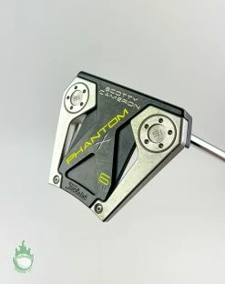 Used Titleist Scotty Cameron Phantom X 6 STR Mallet 34″ Putter Steel Golf Club