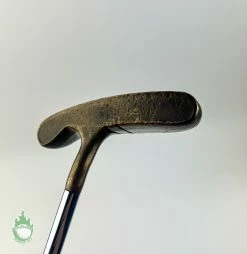 Used Right Handed Acushnet Bullseye Mallet 34″ Golf Putter Bullet Grip -Gents Fairway Woods Sales Store IMG 6688