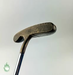 Used Right Handed Acushnet Bullseye Mallet 34″ Golf Putter Bullet Grip -Gents Fairway Woods Sales Store IMG 6689