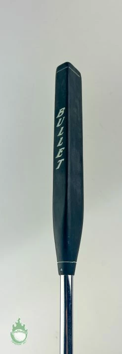 Used Right Handed Acushnet Bullseye Mallet 34″ Golf Putter Bullet Grip -Gents Fairway Woods Sales Store IMG 6693