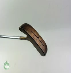 Used Right Handed Acushnet Golf Bulls Eye Wide Flange 4-A 35″ Putter Golf Club -Gents Fairway Woods Sales Store IMG 6720