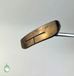 Used Right Handed Acushnet Golf Bulls Eye Wide Flange 4-A 35″ Putter Golf Club -Gents Fairway Woods Sales Store IMG 6721