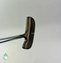 Used Right Handed Acushnet Golf Bulls Eye Wide Flange 4-A 35″ Putter Golf Club -Gents Fairway Woods Sales Store IMG 6726 1
