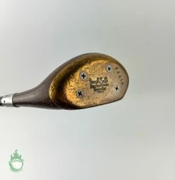 Used RH Kenneth Smith Hand Made Kansas City 35″ Wood Putter Steel Golf Club