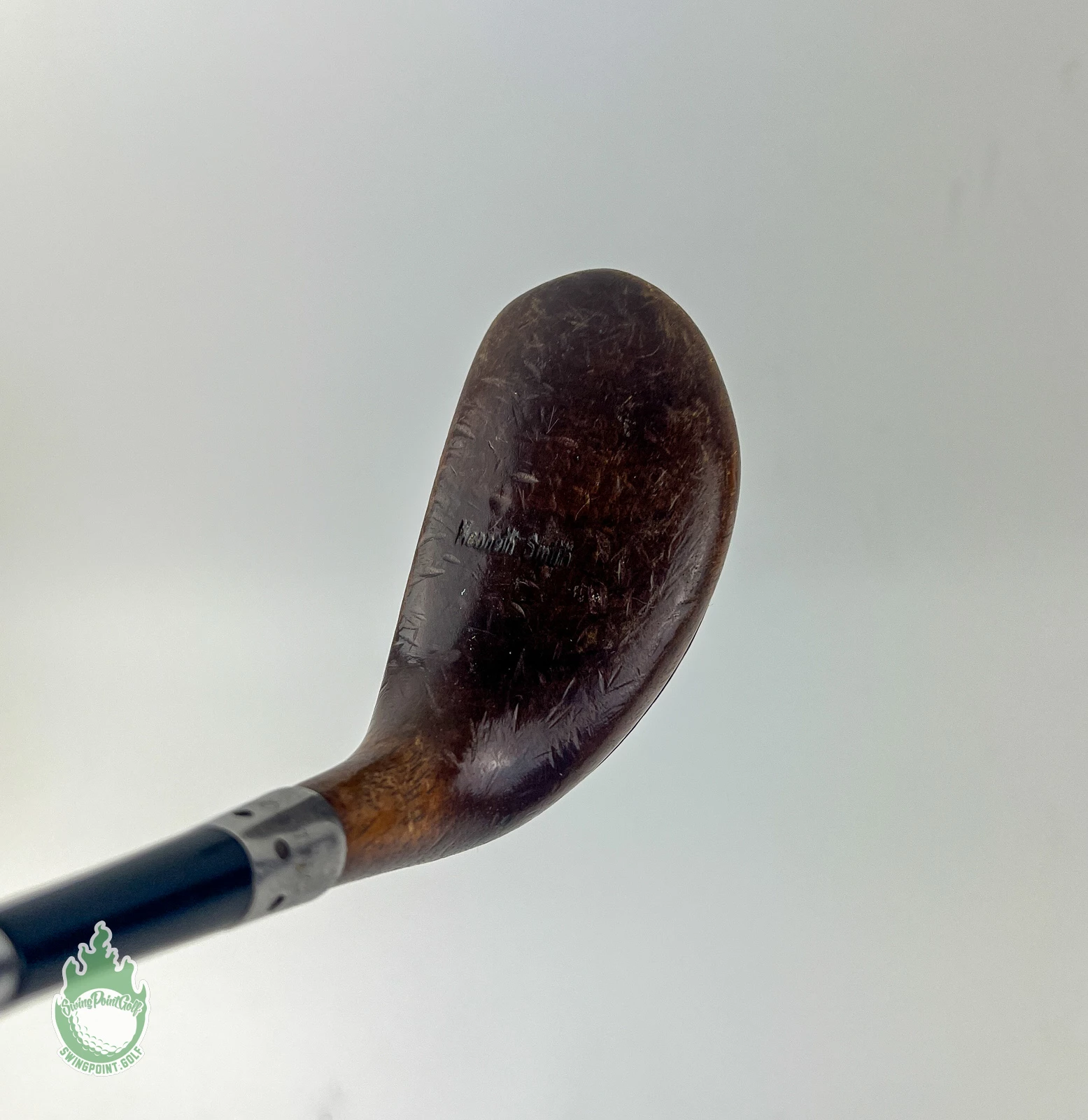 Used RH Kenneth Smith Hand Made Kansas City 35″ Wood Putter Steel Golf Club 6 Used RH Kenneth Smith Hand Made Kansas City 35″ Wood Putter Steel Golf Club - Image 6
