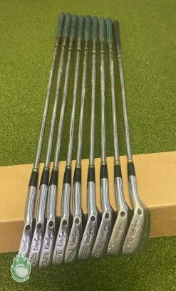 Used RH Walter Hagen The Haig Irons 3-PW/SW CF-4 Stiff Flex Steel Golf Club Set 13 Used RH Walter Hagen The Haig Irons 3-PW/SW CF-4 Stiff Flex Steel Golf Club Set -Gents Fairway Woods Sales Store IMG 6998
