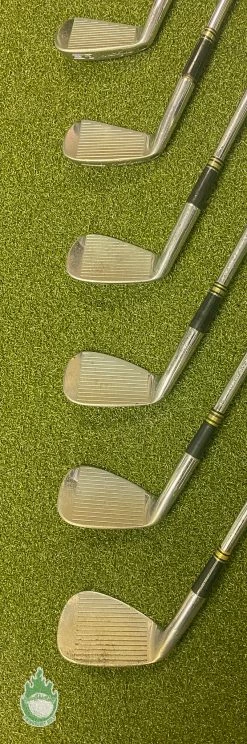 Used RH Walter Hagen The Haig Irons 3-PW/SW CF-4 Stiff Flex Steel Golf Club Set 18 Used RH Walter Hagen The Haig Irons 3-PW/SW CF-4 Stiff Flex Steel Golf Club Set -Gents Fairway Woods Sales Store IMG 7004