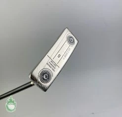 New RH Mizuno M Craft OMOI 01 White Satin Forged 35″ Putter Steel Golf Club -Gents Fairway Woods Sales Store IMG 7687 2