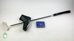 New RH Mizuno M Craft OMOI 01 White Satin Forged 35″ Putter Steel Golf Club -Gents Fairway Woods Sales Store IMG 7696 1