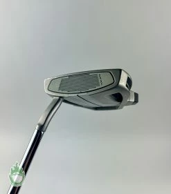 Used TaylorMade Spider X Platinum/White 35″ Putter Steel Golf Club W/ Flatso -Gents Fairway Woods Sales Store IMG 7746