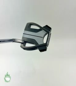 Used TaylorMade Spider X Platinum/White 35″ Putter Steel Golf Club W/ Flatso -Gents Fairway Woods Sales Store IMG 7749