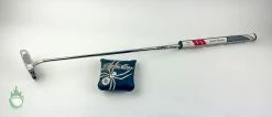Used TaylorMade Spider X Platinum/White 35″ Putter Steel Golf Club W/ Flatso -Gents Fairway Woods Sales Store IMG 7752