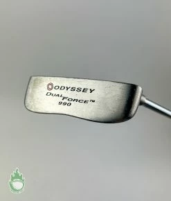 Used Right Handed Odyssey Dual Force 990 Putter Steel Golf Club 34″ Winn Grip