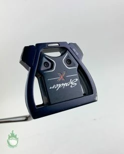 Used Right Handed TaylorMade Spider X Navy 34″ Putter Black Steel Golf Club 23 Used Right Handed TaylorMade Spider X Navy 34″ Putter Black Steel Golf Club -Gents Fairway Woods Sales Store IMG 8313
