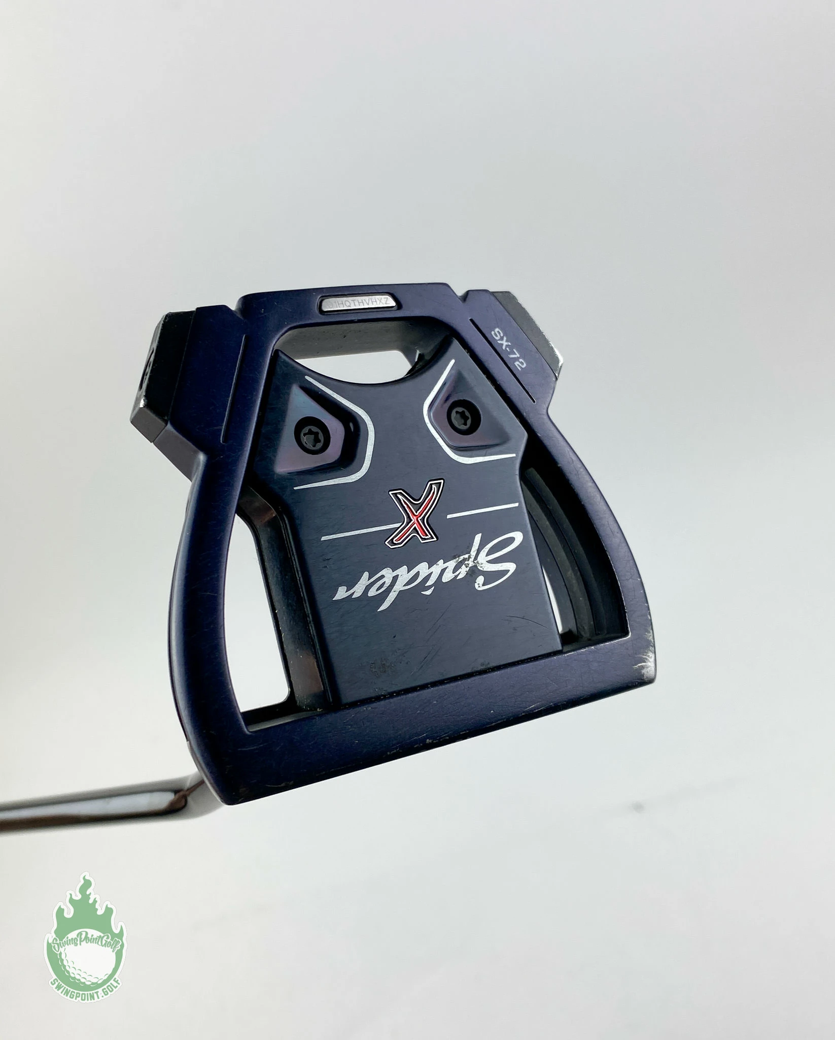 Used Right Handed TaylorMade Spider X Navy 34″ Putter Black Steel Golf Club 12 Used Right Handed TaylorMade Spider X Navy 34″ Putter Black Steel Golf Club - Image 12