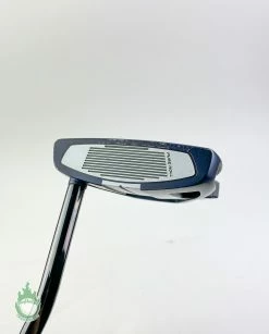 Used Right Handed TaylorMade Spider X Navy 34″ Putter Black Steel Golf Club 21 Used Right Handed TaylorMade Spider X Navy 34″ Putter Black Steel Golf Club -Gents Fairway Woods Sales Store IMG 8315