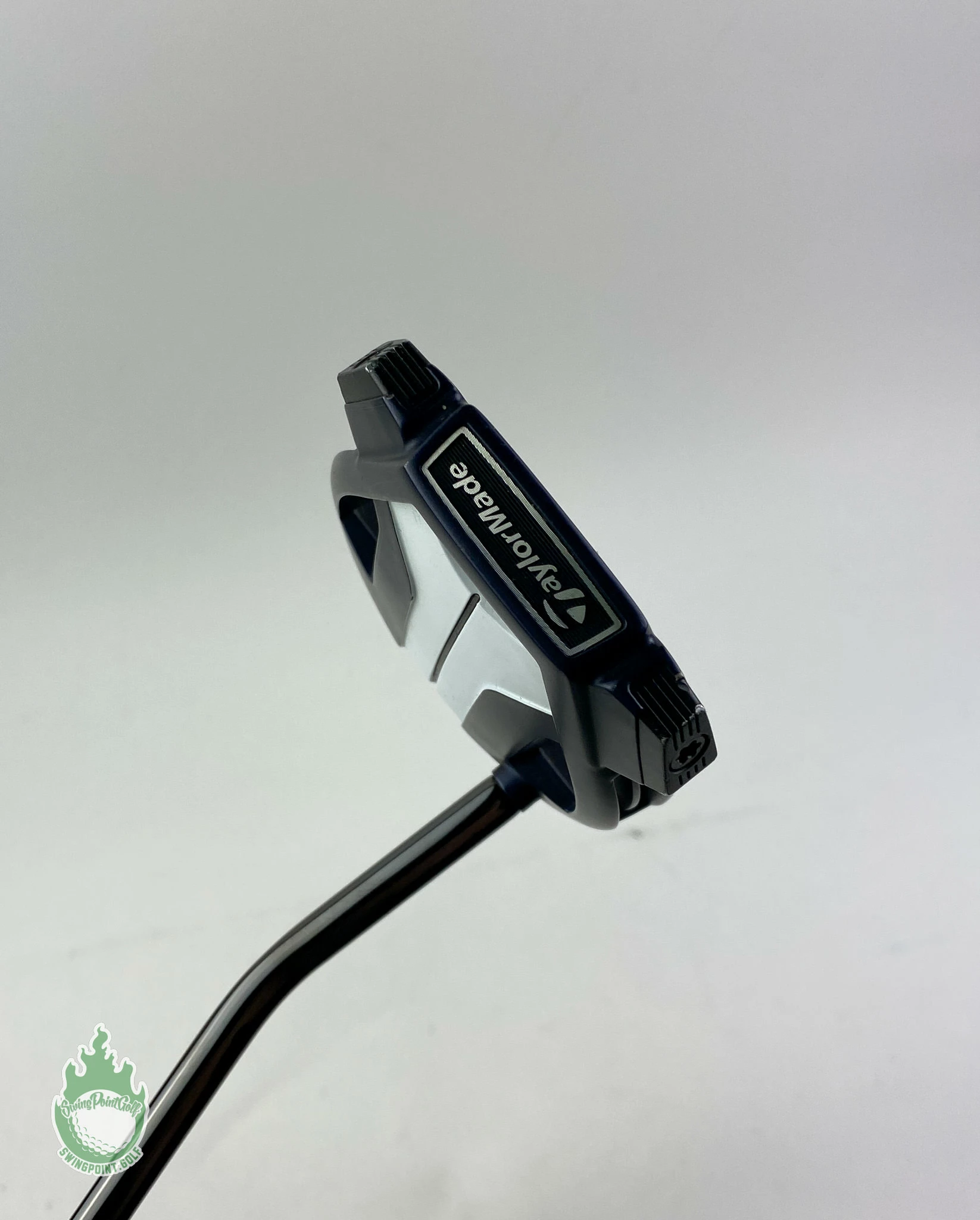 Used Right Handed TaylorMade Spider X Navy 34″ Putter Black Steel Golf Club 8 Used Right Handed TaylorMade Spider X Navy 34″ Putter Black Steel Golf Club - Image 8