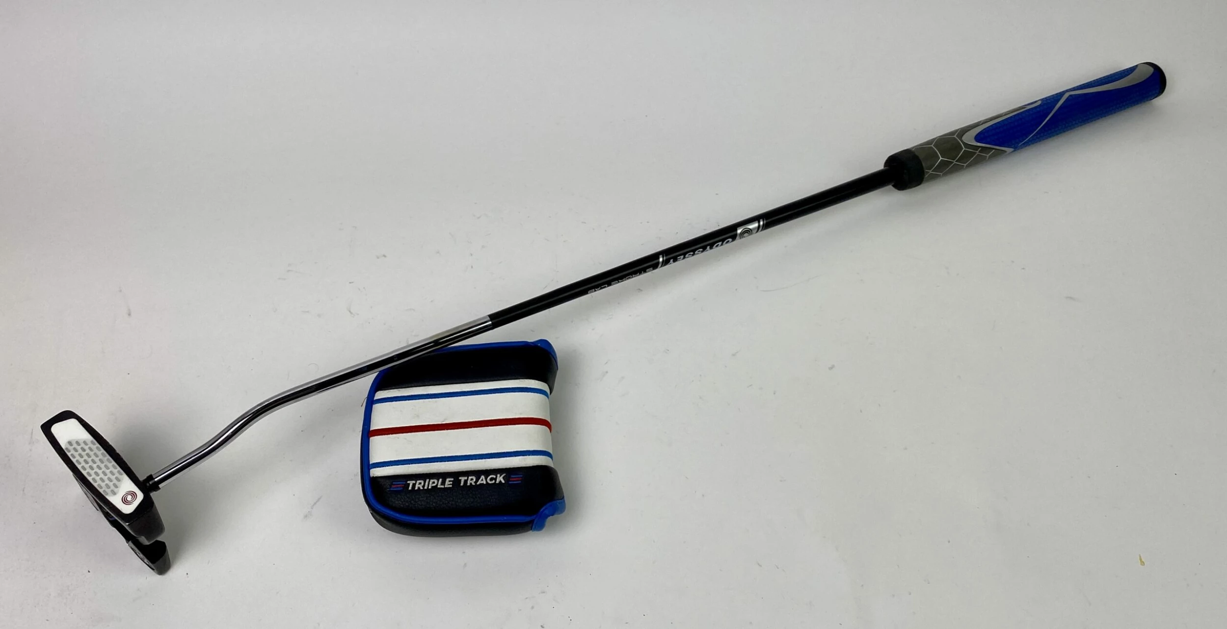 Used Right Handed Odyssey Triple Track Ten 35″ Putter Stoke Lab Steel Golf Club 3 Used Right Handed Odyssey Triple Track Ten 35″ Putter Stoke Lab Steel Golf Club - Image 3
