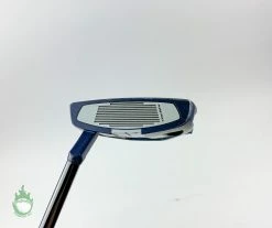 Used Right Handed TaylorMade Spider X Navy 34.5″ Putter Black Steel Golf Club 21 Used Right Handed TaylorMade Spider X Navy 34.5″ Putter Black Steel Golf Club -Gents Fairway Woods Sales Store IMG 8490