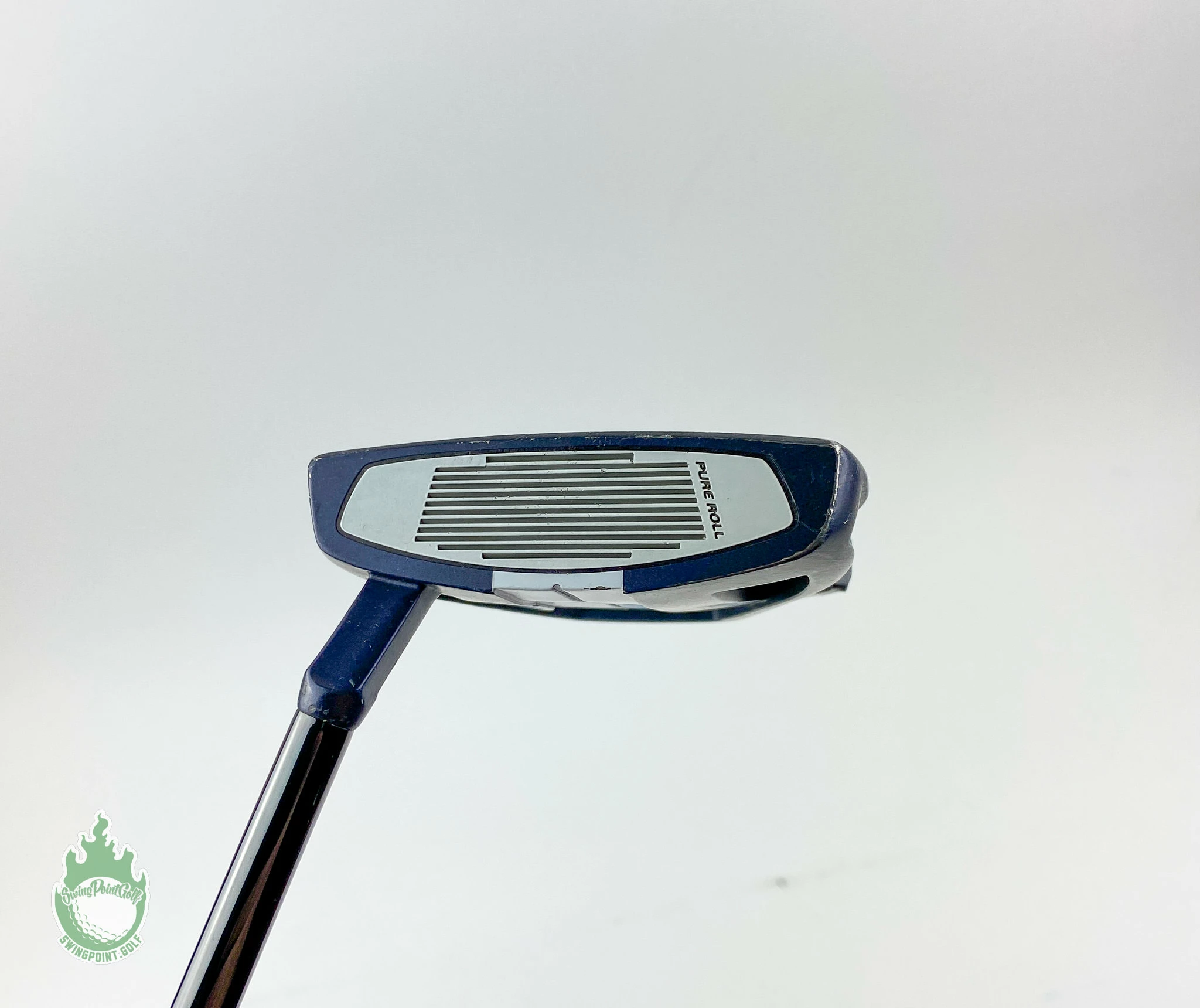 Used Right Handed TaylorMade Spider X Navy 34.5″ Putter Black Steel Golf Club 10 Used Right Handed TaylorMade Spider X Navy 34.5″ Putter Black Steel Golf Club - Image 10