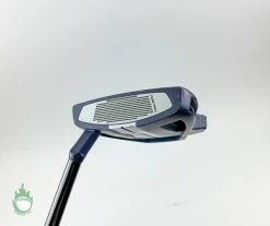 Used Right Handed TaylorMade Spider X Navy 34.5″ Putter Black Steel Golf Club 20 Used Right Handed TaylorMade Spider X Navy 34.5″ Putter Black Steel Golf Club -Gents Fairway Woods Sales Store IMG 8491