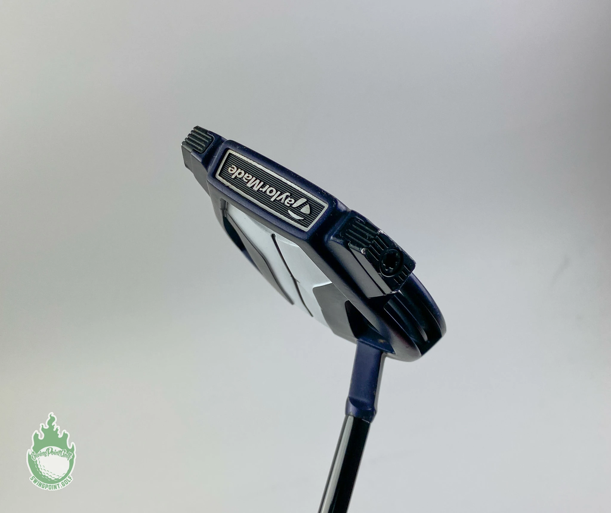 Used Right Handed TaylorMade Spider X Navy 34.5″ Putter Black Steel Golf Club 8 Used Right Handed TaylorMade Spider X Navy 34.5″ Putter Black Steel Golf Club - Image 8