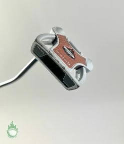 Used Right Handed TaylorMade Ghost Spider S White 35″ Putter Steel Golf Club -Gents Fairway Woods Sales Store IMG 8689