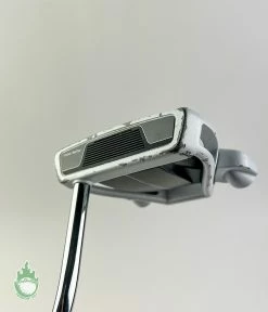 Used Right Handed TaylorMade Ghost Spider S White 35″ Putter Steel Golf Club -Gents Fairway Woods Sales Store IMG 8691