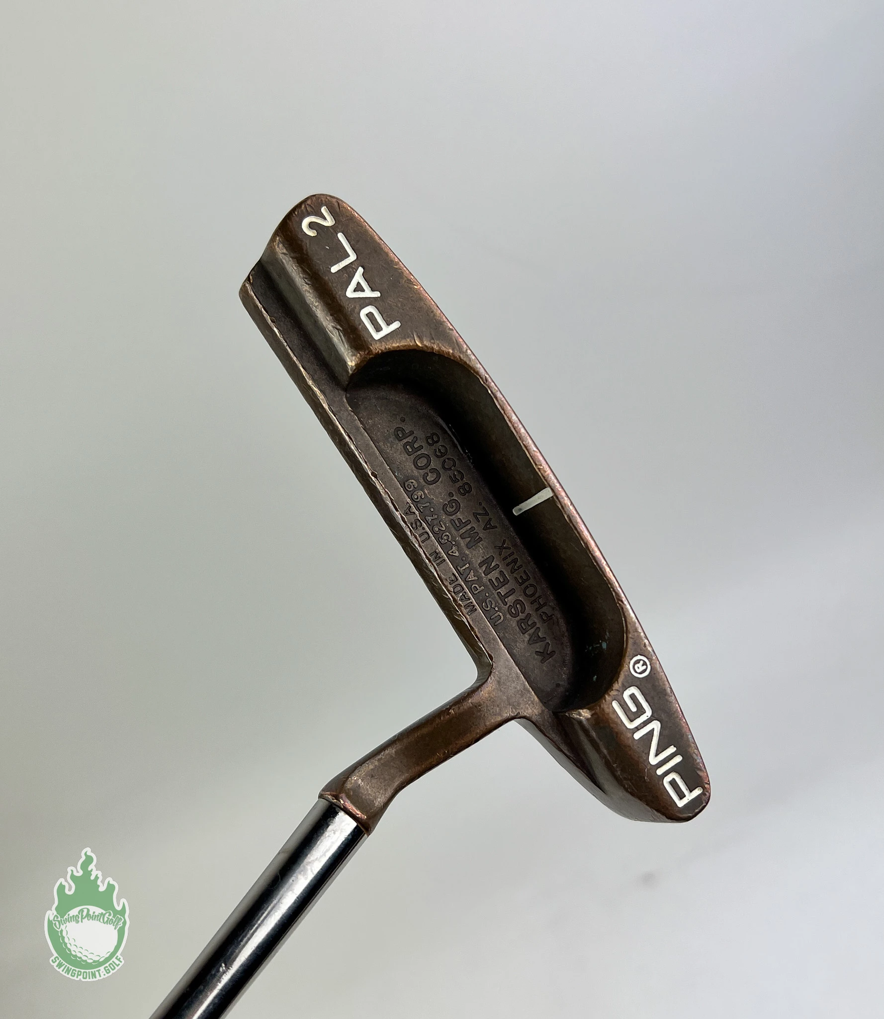 Right Handed Ping PAL 2 Beryllium Copper 35.5″ Putter Steel Shaft Golf Club 2 Right Handed Ping PAL 2 Beryllium Copper 35.5″ Putter Steel Shaft Golf Club - Image 2