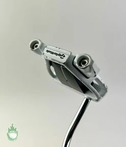 Used Right Handed TaylorMade Ghost Spider S White 35″ Putter Steel Golf Club -Gents Fairway Woods Sales Store IMG 8693