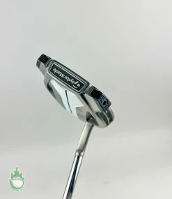 Used TaylorMade Spider X Platinum/White 35″ Putter Steel Golf Club W/ Headcover 19 Used TaylorMade Spider X Platinum/White 35″ Putter Steel Golf Club W/ Headcover -Gents Fairway Woods Sales Store IMG 8978 1