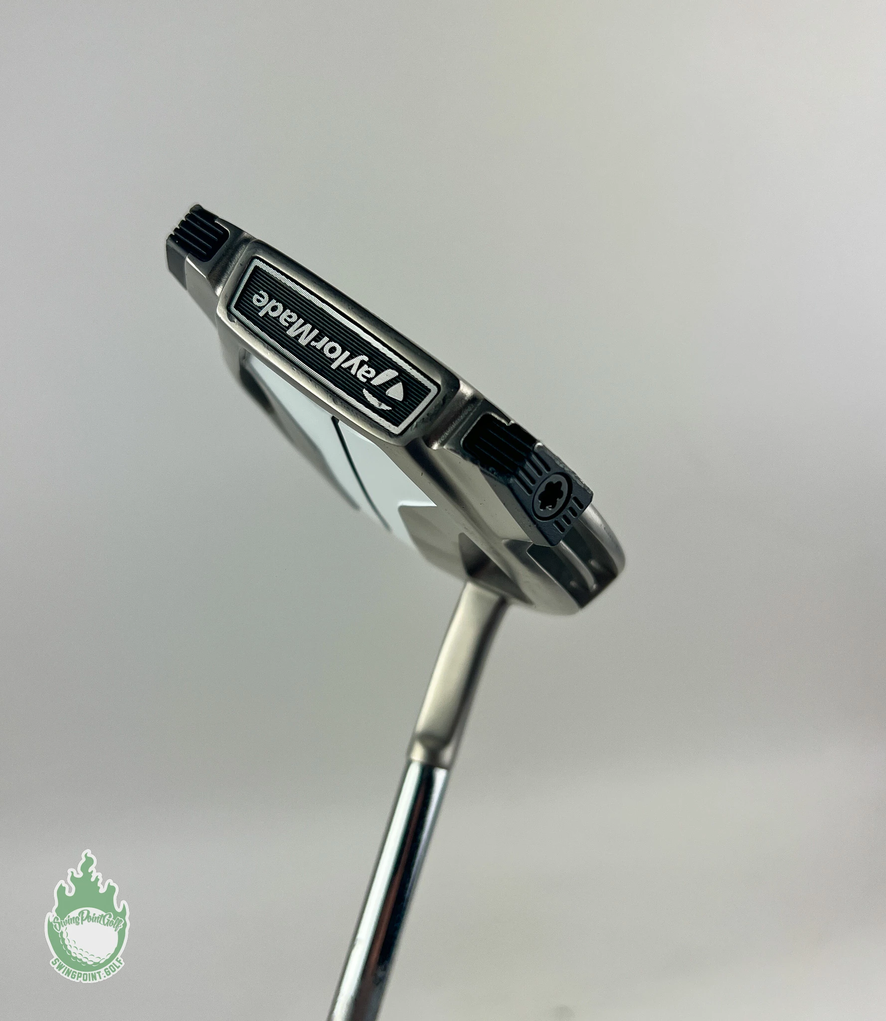 Used TaylorMade Spider X Platinum/White 35″ Putter Steel Golf Club W/ Headcover 7 Used TaylorMade Spider X Platinum/White 35″ Putter Steel Golf Club W/ Headcover - Image 7