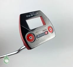 Used Right Hand Odyssey O Works Red Jailbird Mini 34″ Putter Steel Golf Club -Gents Fairway Woods Sales Store IMG 9430