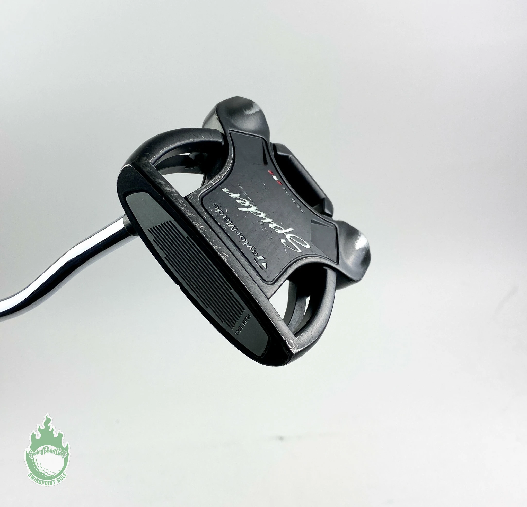 Used Right Handed TaylorMade Spider Tour Black 34″ Putter Steel Golf Club 10 Used Right Handed TaylorMade Spider Tour Black 34″ Putter Steel Golf Club - Image 10