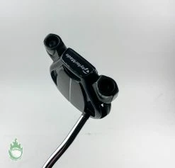 Used Right Handed TaylorMade Spider Tour Black 34″ Putter Steel Golf Club 16 Used Right Handed TaylorMade Spider Tour Black 34″ Putter Steel Golf Club -Gents Fairway Woods Sales Store IMG 9826