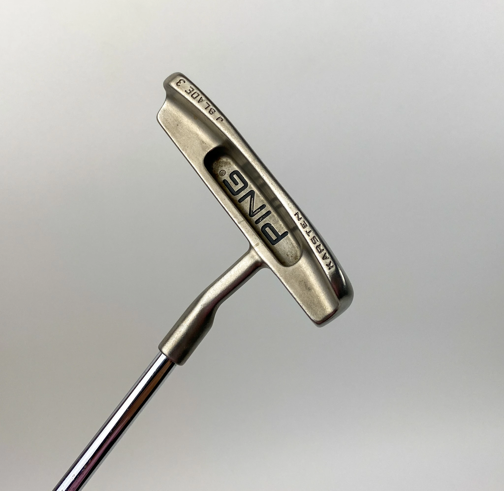 Used Right Handed Ping Karsten J Blade 3 Putter 35″ Steel Golf Club 1 Used Right Handed Ping Karsten J Blade 3 Putter 35″ Steel Golf Club