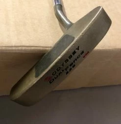 Used Right Handed Odyssey Dual Force 220 34″ Brass Putter Golf Club -Gents Fairway Woods Sales Store Odyssey Dual Force 220 34 Brass Putter Golf Club 193154467453 3