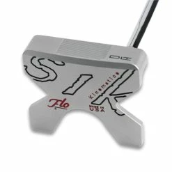 Sik Flo Satin LOB Putter Jumbo Grip Double Bend Gents RH